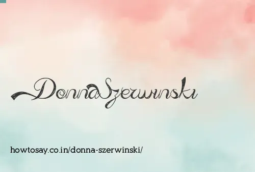 Donna Szerwinski