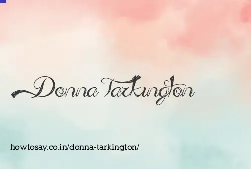 Donna Tarkington