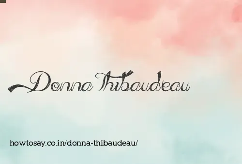 Donna Thibaudeau