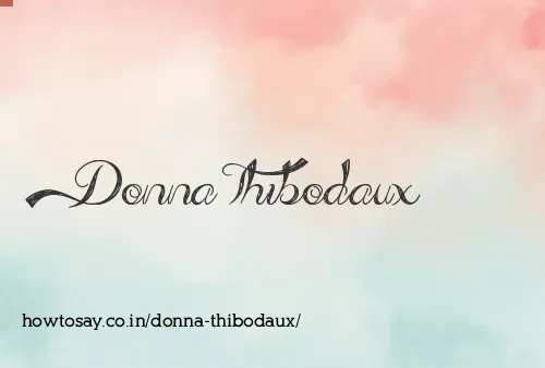 Donna Thibodaux