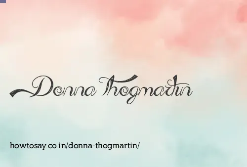 Donna Thogmartin