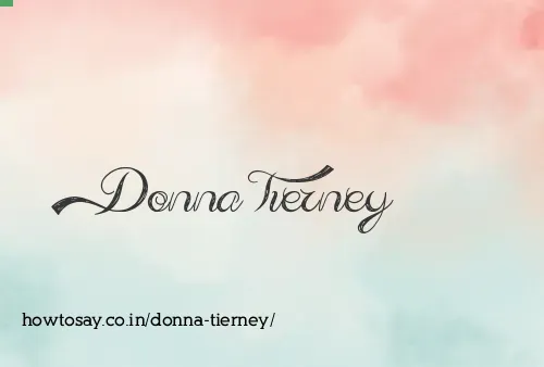Donna Tierney