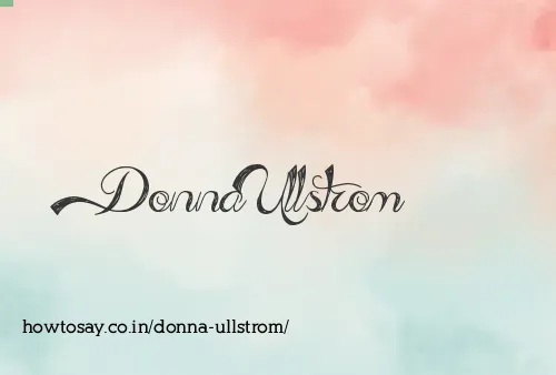 Donna Ullstrom