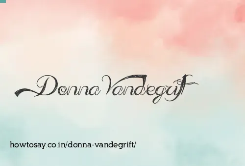 Donna Vandegrift