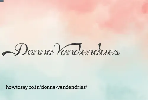 Donna Vandendries