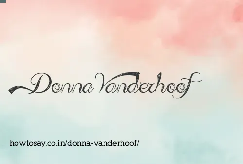 Donna Vanderhoof