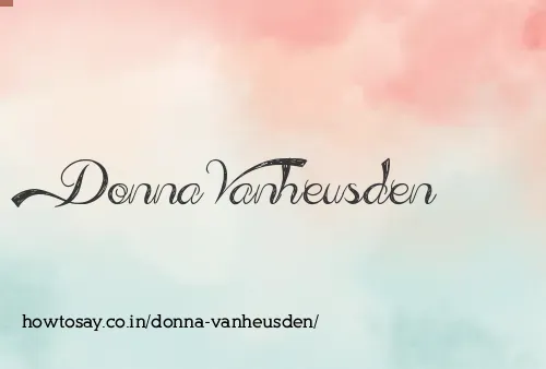 Donna Vanheusden