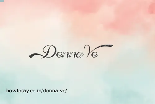 Donna Vo