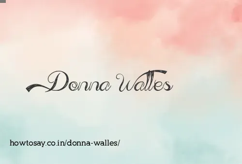 Donna Walles