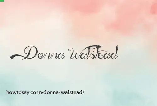 Donna Walstead