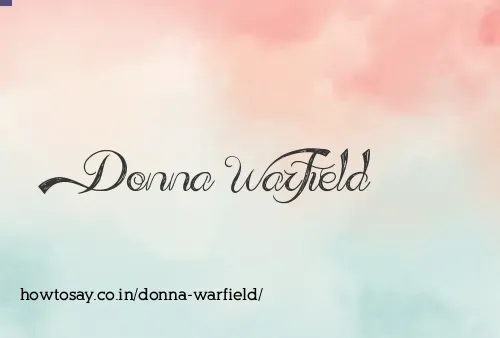 Donna Warfield