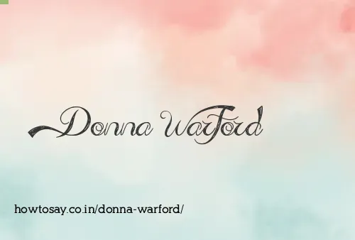 Donna Warford