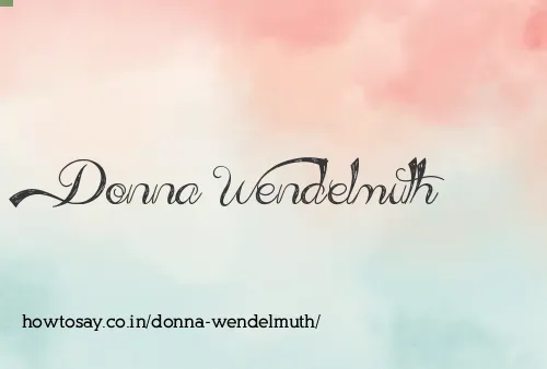 Donna Wendelmuth