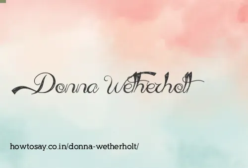Donna Wetherholt