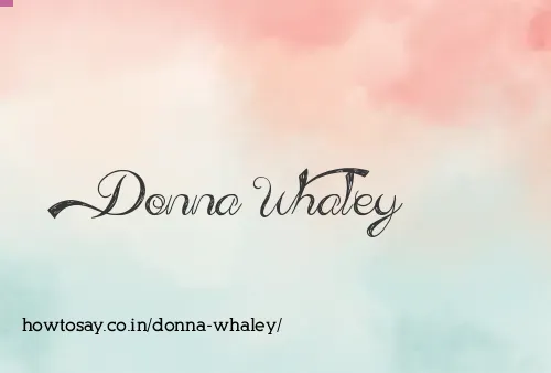 Donna Whaley