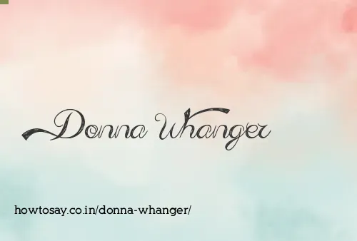 Donna Whanger