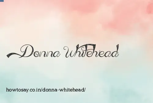 Donna Whitehead