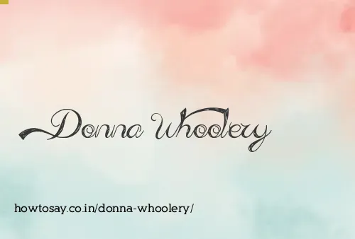 Donna Whoolery