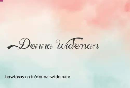 Donna Wideman