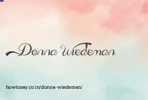 Donna Wiedeman
