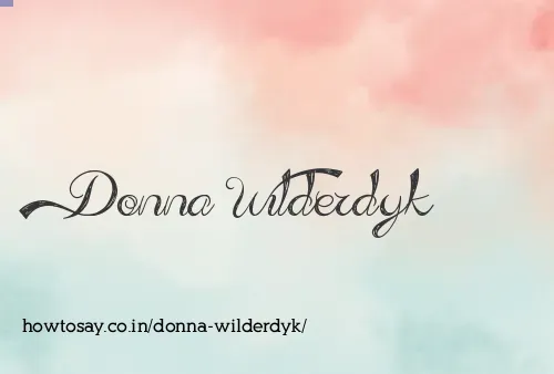Donna Wilderdyk