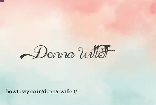 Donna Willett