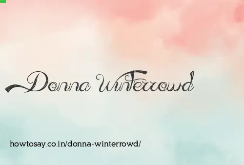 Donna Winterrowd