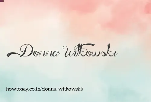Donna Witkowski