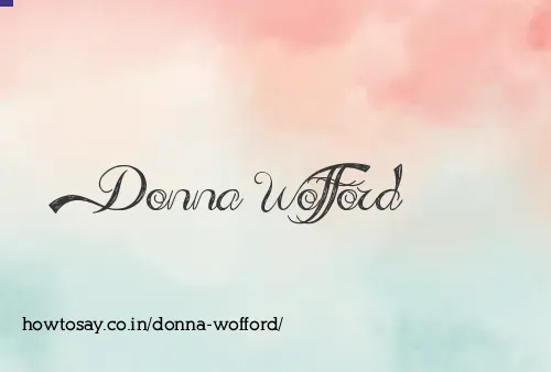 Donna Wofford