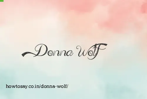 Donna Wolf