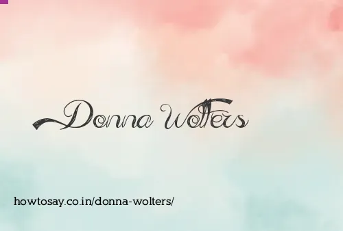 Donna Wolters