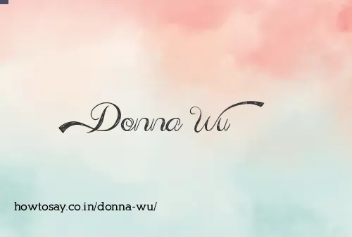 Donna Wu