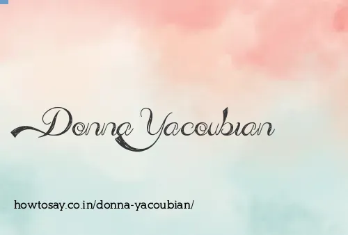 Donna Yacoubian