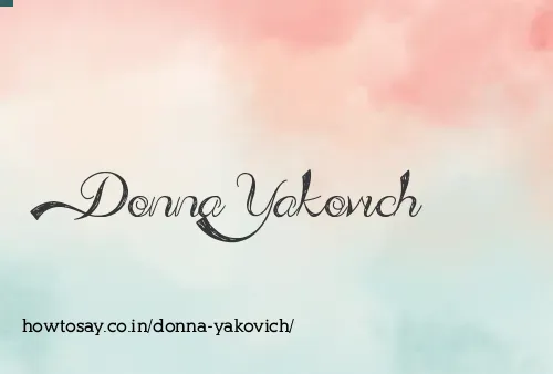 Donna Yakovich