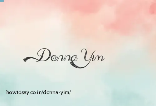 Donna Yim