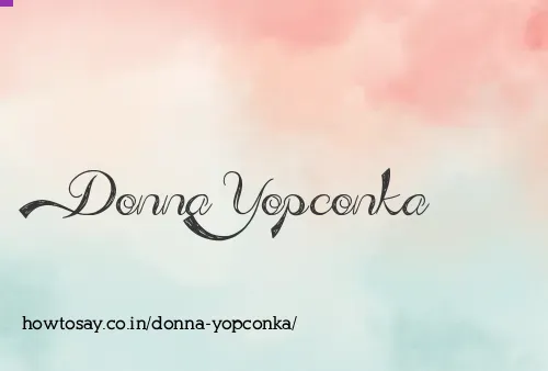 Donna Yopconka