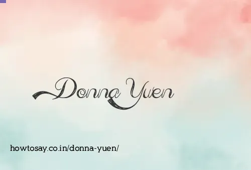 Donna Yuen