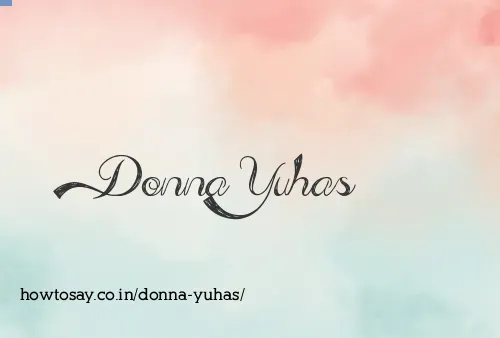 Donna Yuhas