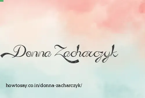 Donna Zacharczyk