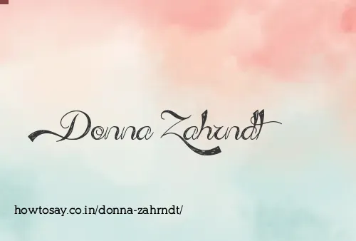 Donna Zahrndt