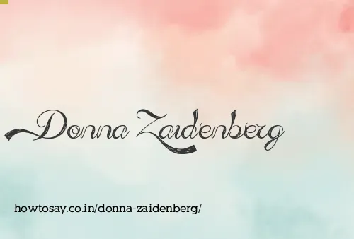Donna Zaidenberg