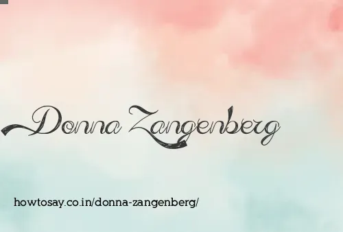 Donna Zangenberg