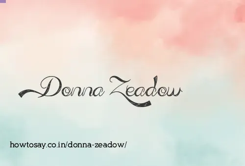 Donna Zeadow