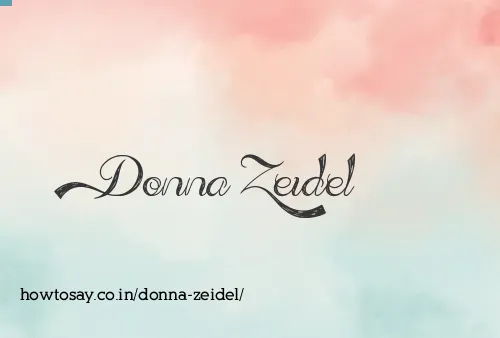 Donna Zeidel