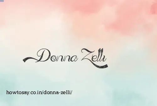 Donna Zelli