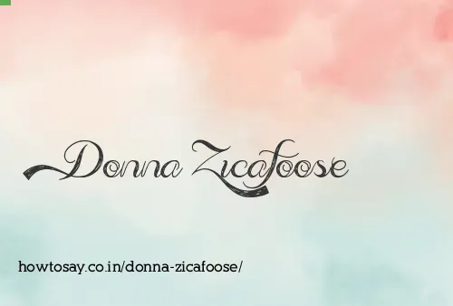 Donna Zicafoose