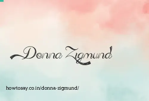 Donna Zigmund