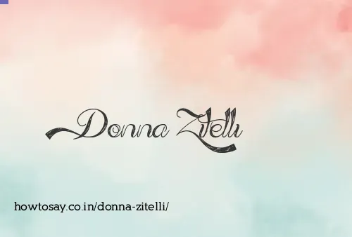 Donna Zitelli