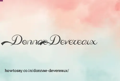 Donnae Devereaux