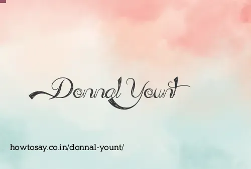 Donnal Yount